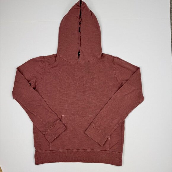 Monrow Women’s Pullover Hoodie Dusty Rose Size Small - Picture 8 of 10